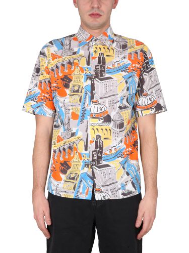 Moschino city print shirt - moschino - Modalova