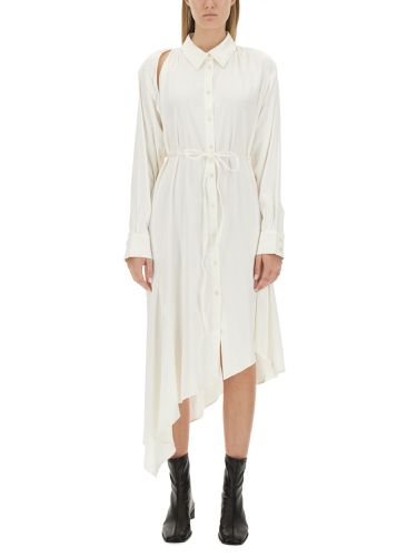 Acne studios satin chemisier dress - acne studios - Modalova