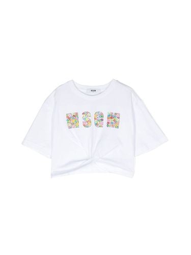 Msgm short t-shirt - msgm - Modalova