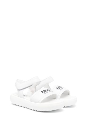 Chunky sun sandals maxi logo - mm6 maison margiela - Modalova