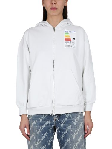 Oversized sweatshirt patch energy - balenciaga - Modalova