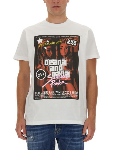 Dsquared t-shirt with print - dsquared - Modalova