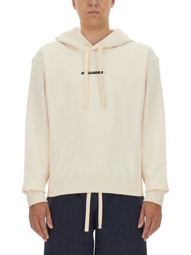 Jil sander sweatshirt with logo - jil sander - Modalova