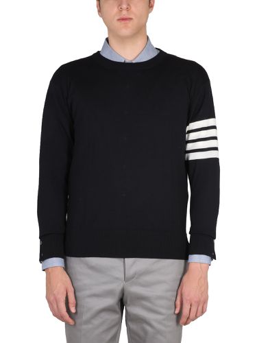 Thom browne 4bar stripe jersey - thom browne - Modalova