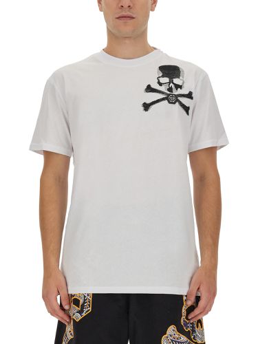 Philipp plein t-shirt with logo - philipp plein - Modalova