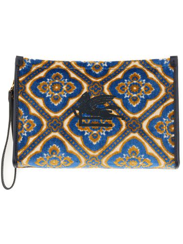 Etro pouch paisley large - etro - Modalova