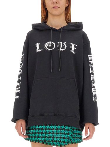 Msgm sweatshirt with logo - msgm - Modalova