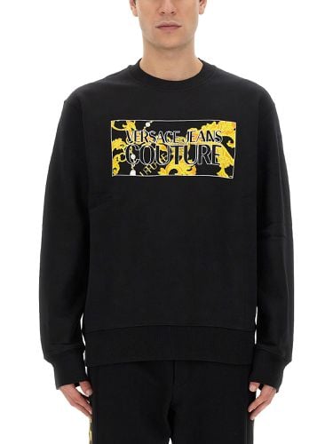 Sweatshirt with logo - versace jeans couture - Modalova