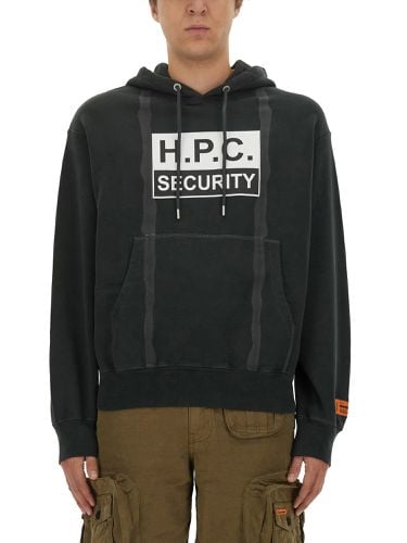 Sweatshirt with logo print - heron preston - Modalova