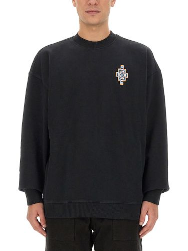 Optical cross sweatshirt - marcelo burlon county of milan - Modalova