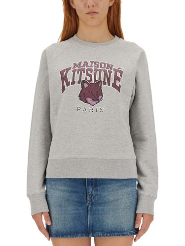 Fox campus sweatshirt - maison kitsuné - Modalova