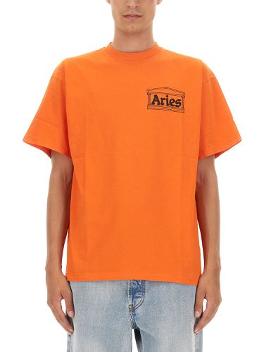 Aries t-shirt with logo - aries - Modalova