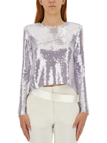 Self-portrait sequined shirt - self-portrait - Modalova