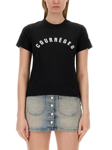 Courreges t-shirt with logo - courreges - Modalova