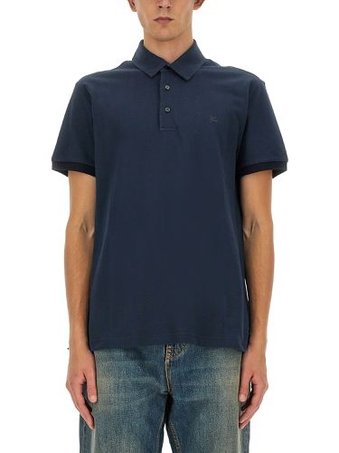 Etro polo shirt with pegasus logo - etro - Modalova