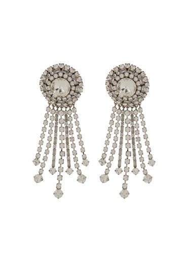 Round clip-on earrings - alessandra rich - Modalova