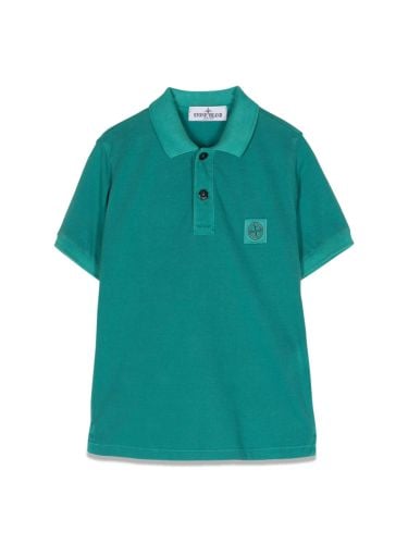 Stone island polo shirt - emerald - stone island - Modalova