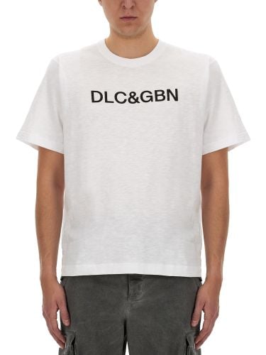 Dolce & gabbana t-shirt with logo - dolce & gabbana - Modalova