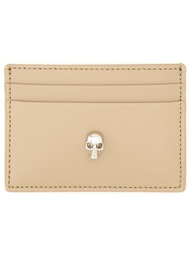 Leather card holder - alexander mcqueen - Modalova