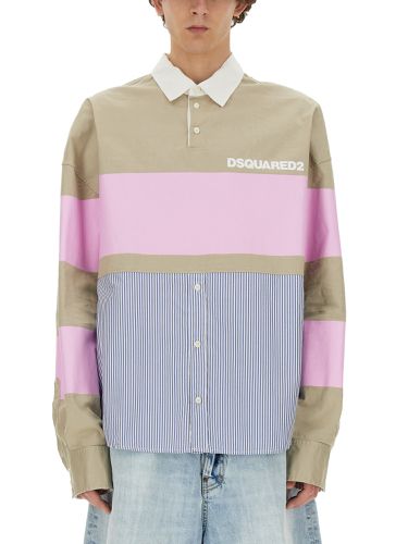 Dsquared hybrid shirt - dsquared - Modalova