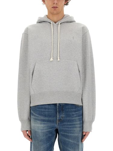 Saint laurent "cassandras" hoodie - saint laurent - Modalova