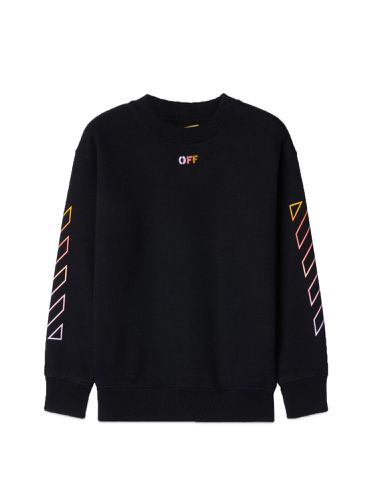 Off-white arrow rainbow crewneck - off-white - Modalova