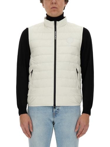 Woolrich down vest with logo - woolrich - Modalova