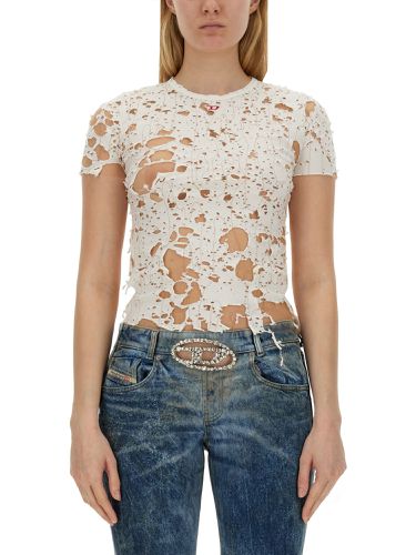 Diesel distressed t-shirt - diesel - Modalova