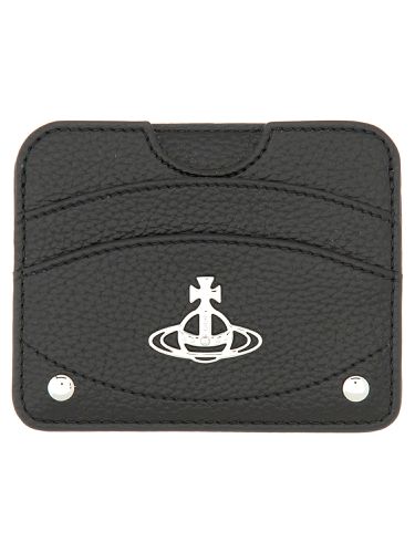 Half moon card holder with "orb" logo - vivienne westwood - Modalova