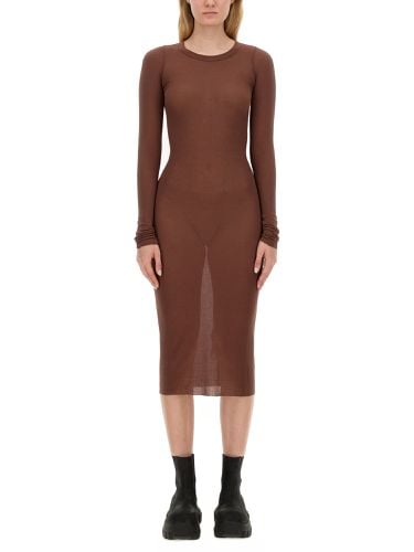 Rick owens viscose dress - rick owens - Modalova