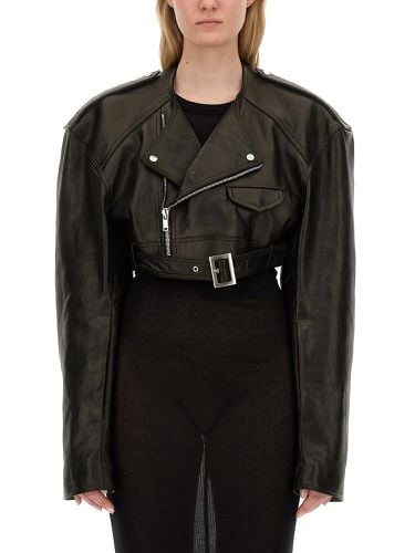 Rick owens biker jacket - rick owens - Modalova