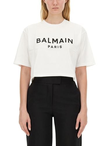 Balmain t-shirt with logo - balmain - Modalova