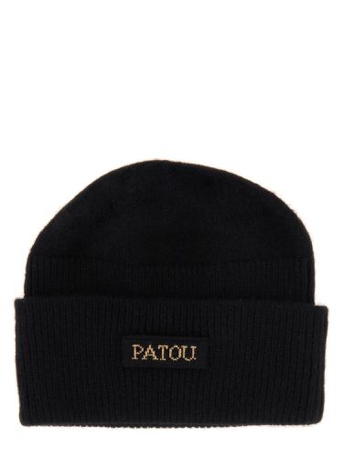 Patou beanie hat with logo - patou - Modalova