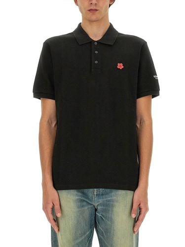 Kenzo "boke flower" polo shirt - kenzo - Modalova