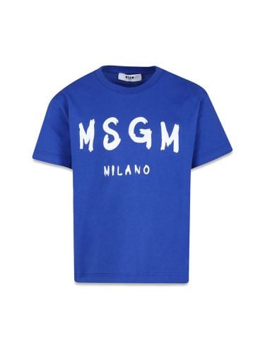 Msgm unisex jersey t-shirt - msgm - Modalova