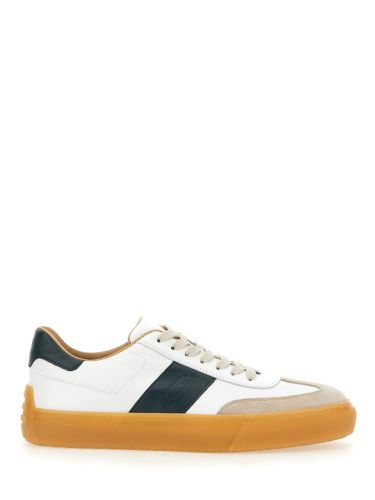 Tod's leather sneaker - tod's - Modalova