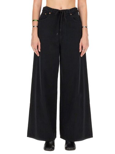 Mm6 maison margiela wide leg pants - mm6 maison margiela - Modalova