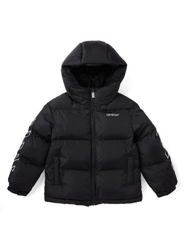 Off-white bookish diag short puffer - off-white - Modalova