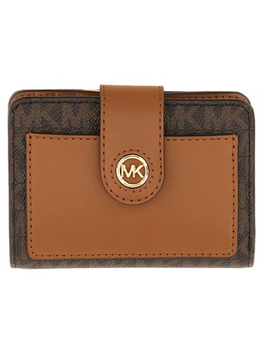 Wallet with logo - michael by michael kors - Modalova