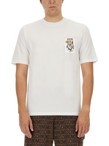 Moschino t-shirt with logo - moschino - Modalova