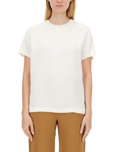 Fabiana filippi satin t-shirt - fabiana filippi - Modalova