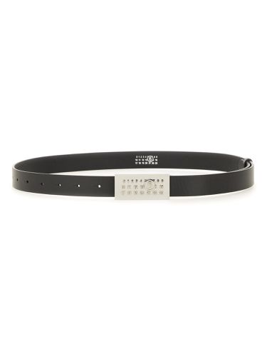 Numeric logo belt - mm6 maison margiela - Modalova