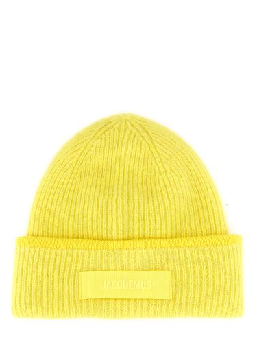 Beanie hat with grosgrain logo - jacquemus - Modalova