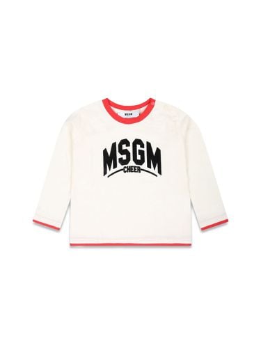 Msgm jersey long sleeve baby boy - msgm - Modalova