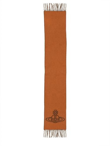 Double scarf with logo - vivienne westwood - Modalova