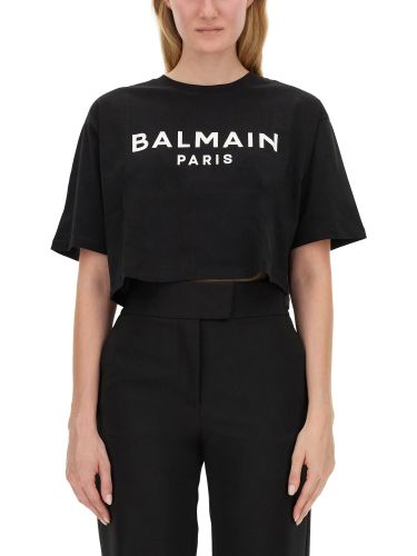 Balmain t-shirt with logo - balmain - Modalova