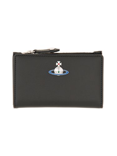 Vivienne westwood leather wallet - vivienne westwood - Modalova