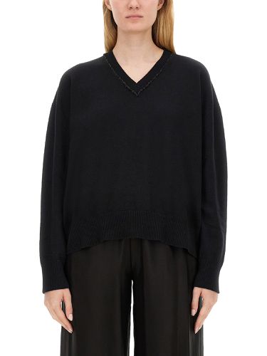 Fabiana filippi v-neck sweater - fabiana filippi - Modalova