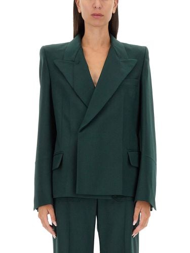 Jacket with pointed shoulders - victoria beckham - Modalova