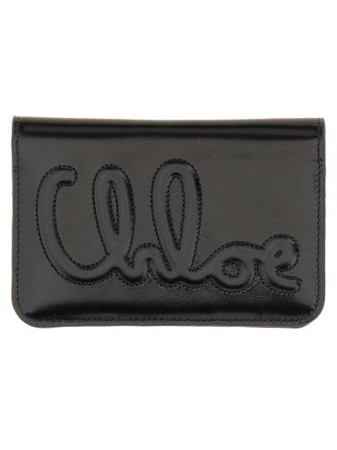 Chloe' wallet with logo - chloe' - Modalova